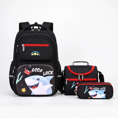 Three-Piece Coordinated School Bag Set - Ruksor