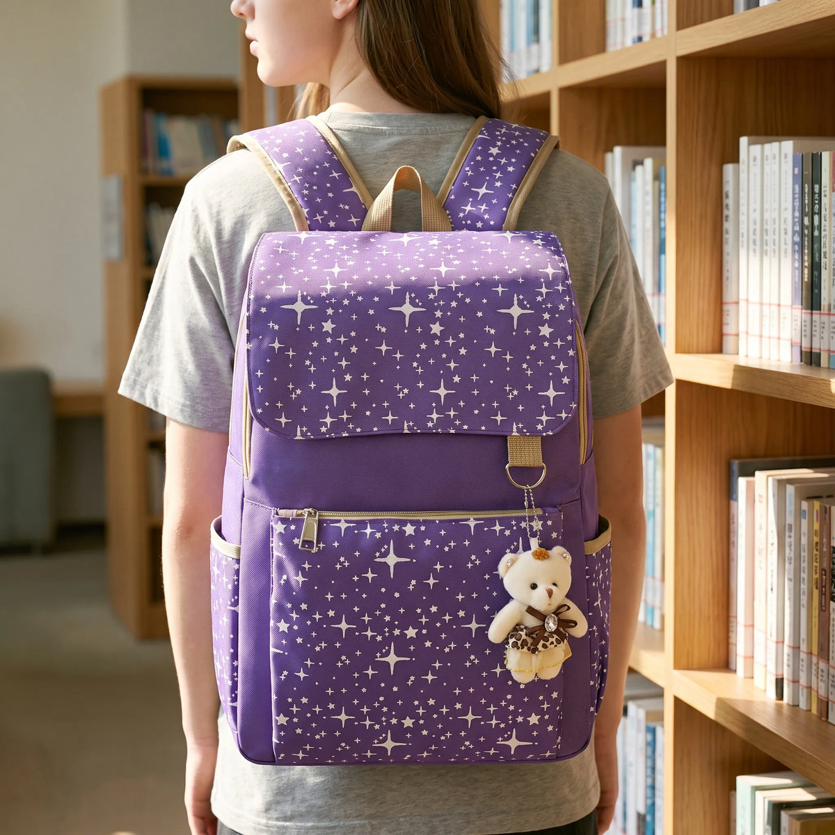 Three Piece Matching Bag Set - Starlis