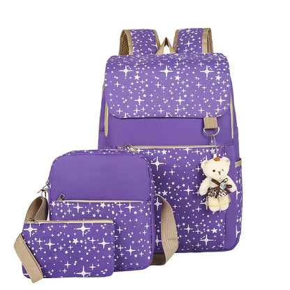 Three Piece Matching Bag Set - Starlis