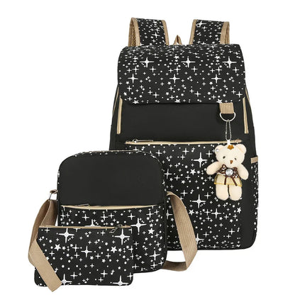 Three Piece Matching Bag Set - Starlis