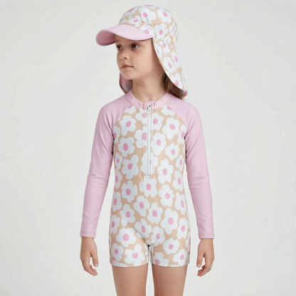 Toddler Girls Rash Guard - Florisca
