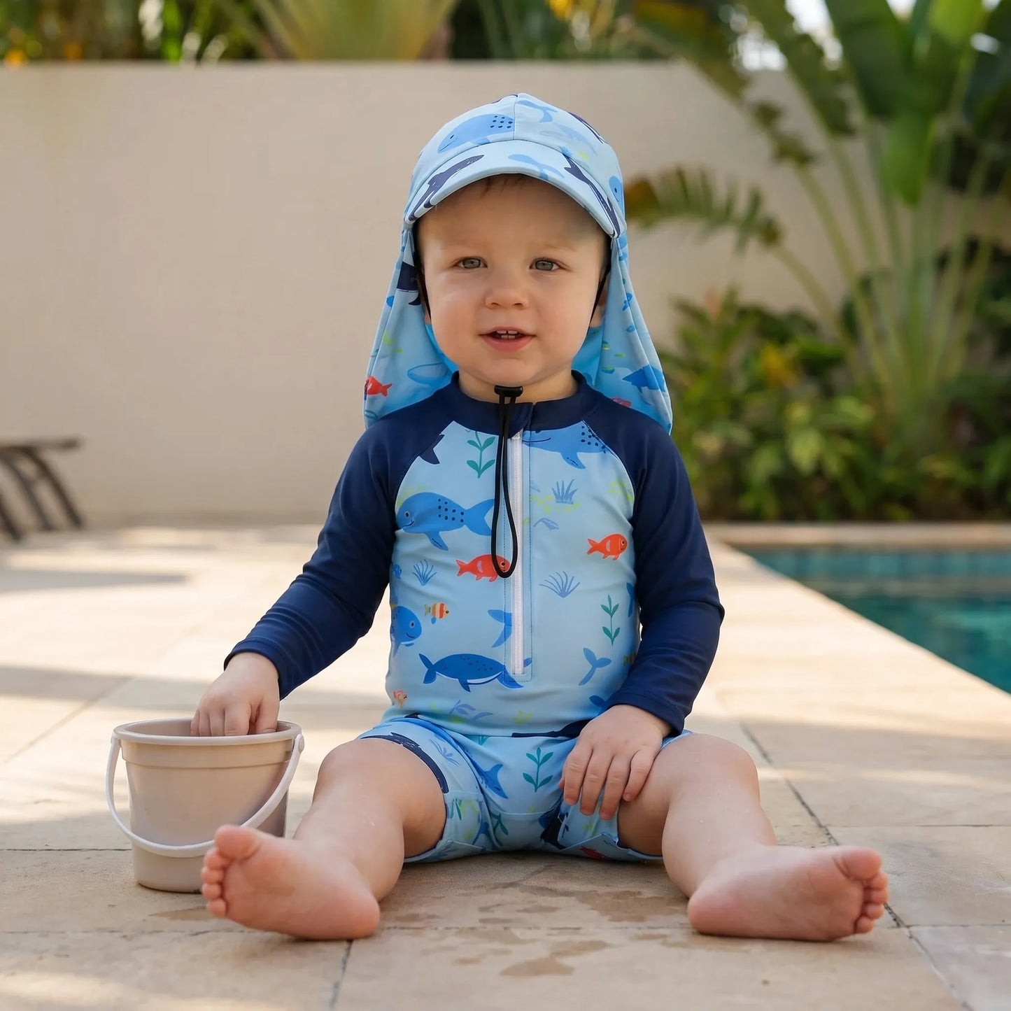 Toddler Swimming Romper - Bloopis