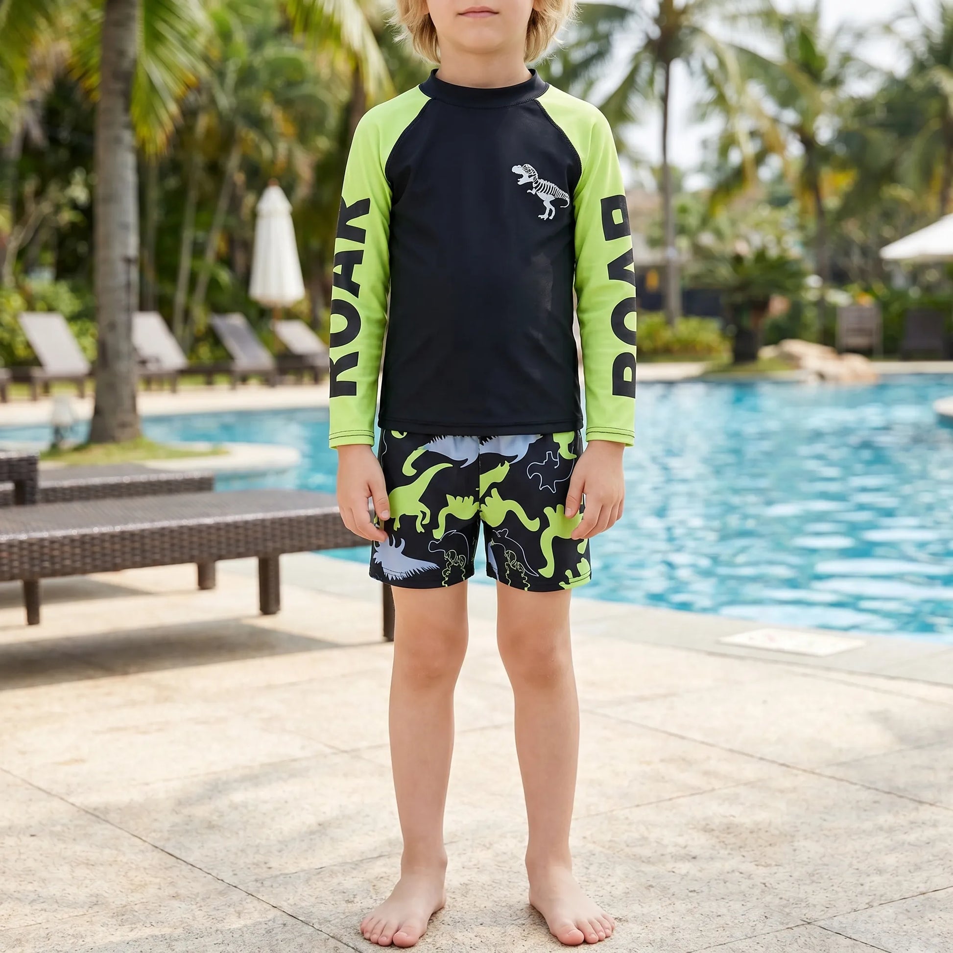 Two-Piece Boys Swimwear - Zauris