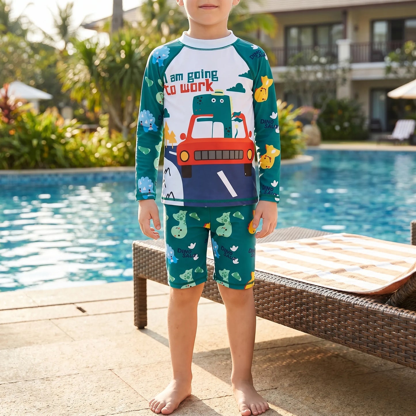 Two-Piece Children's Swimsuit - Kelpien
