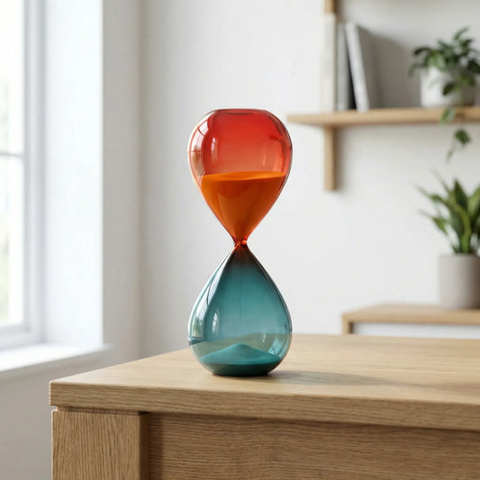 Two Tone Decorative Hourglass - Solentra