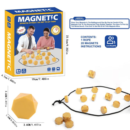 Two Player Magnetic Board Game - Goldlurex