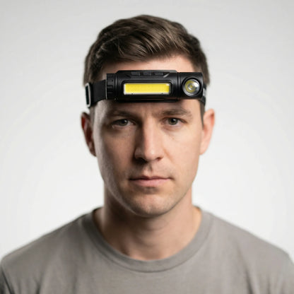 USB Rechargeable LED Head Torch -  Novawear