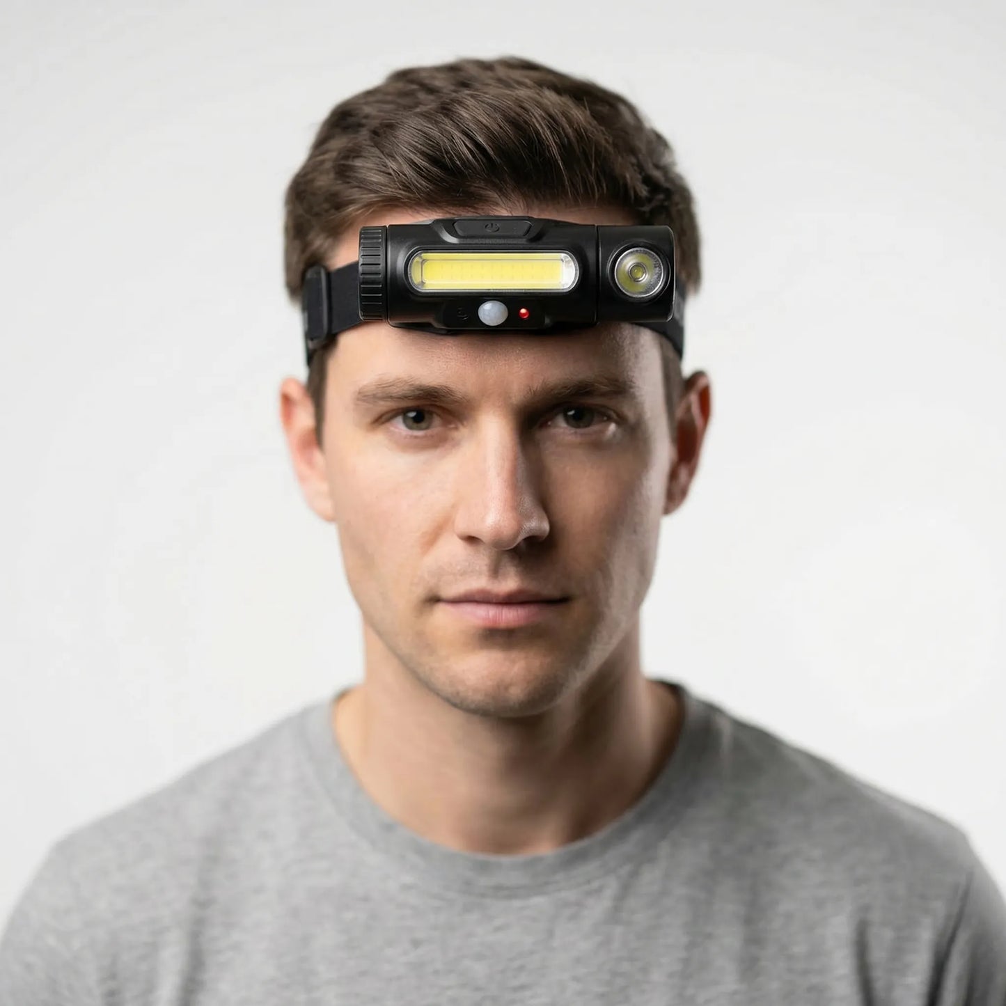 USB Rechargeable LED Head Torch -  Novawear