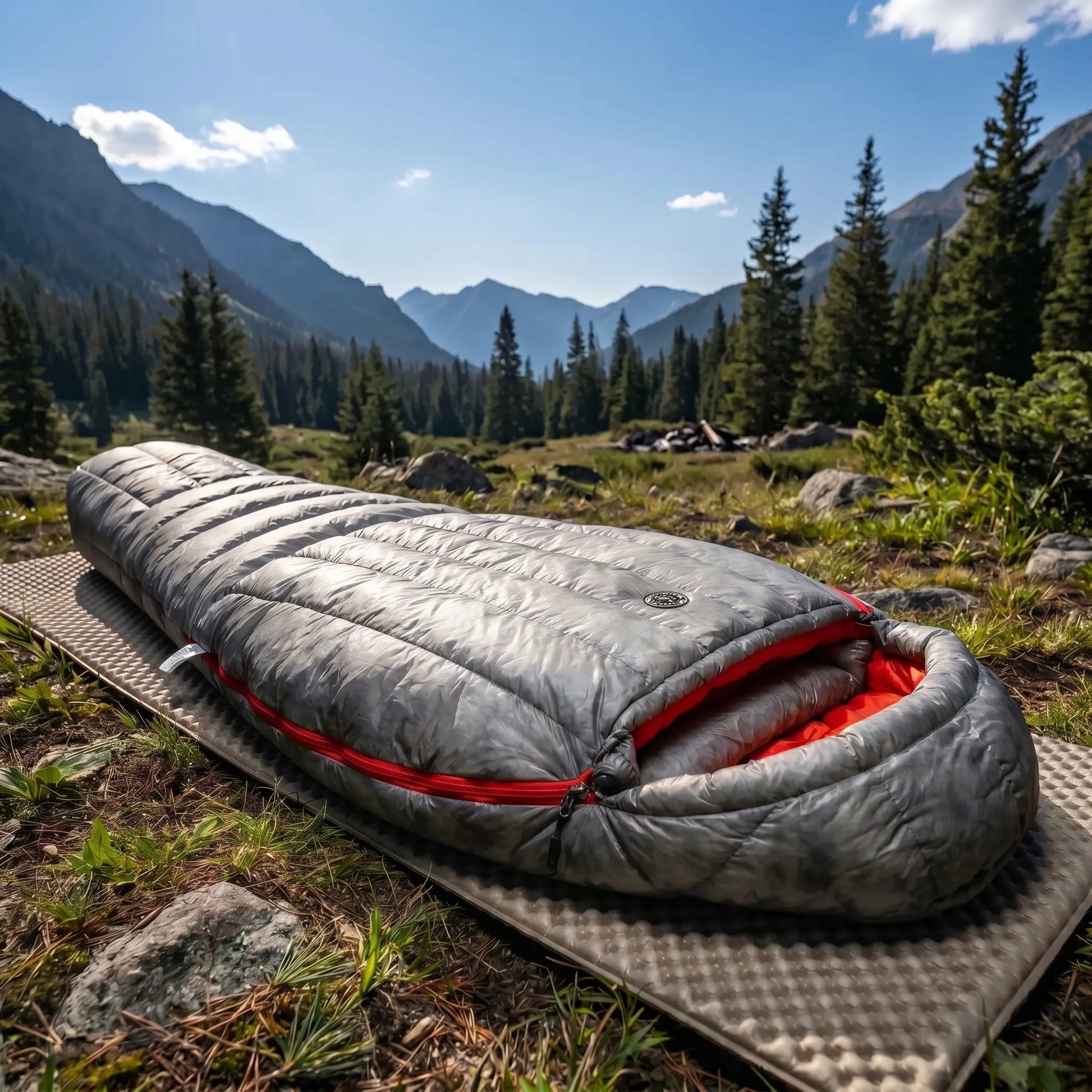 Ultralight Mummy-Style Down Sleeping Bag -  Driftpod