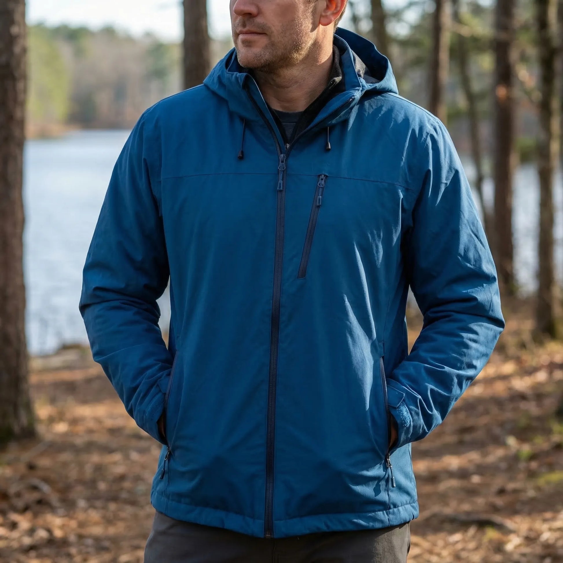 Unisex Hooded Windbreaker Jacket -  Trailcoat
