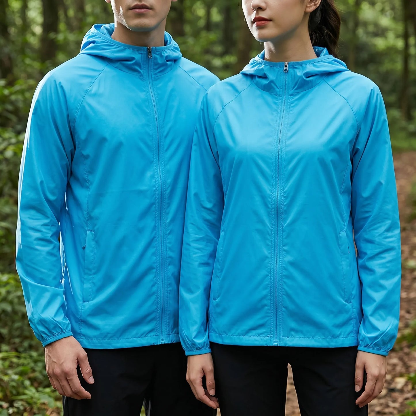 Unisex Hooded Windbreaker Jacket -  Trailcoat