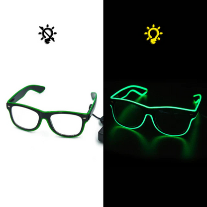 Glowing Neon Glasses - LumaGlow