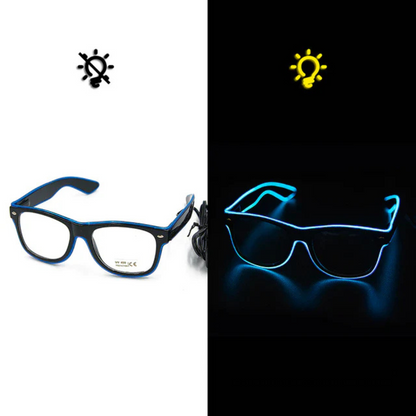 Glowing Neon Glasses - LumaGlow