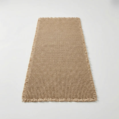 Waffle Textured Bath Runner - Texturra