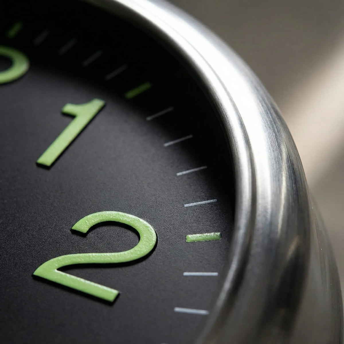 Wall Mounted LED Clock - Quietime