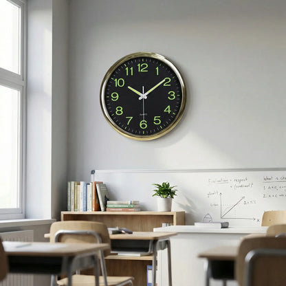 Wall Mounted LED Clock - Quietime