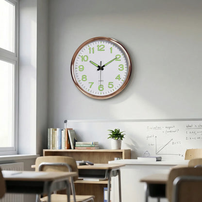 Wall Mounted LED Clock - Quietime