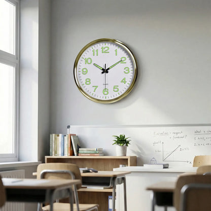 Wall Mounted LED Clock - Quietime