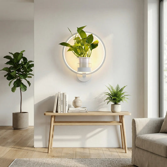 Wall Mounted Plant Lamp - Luminflora