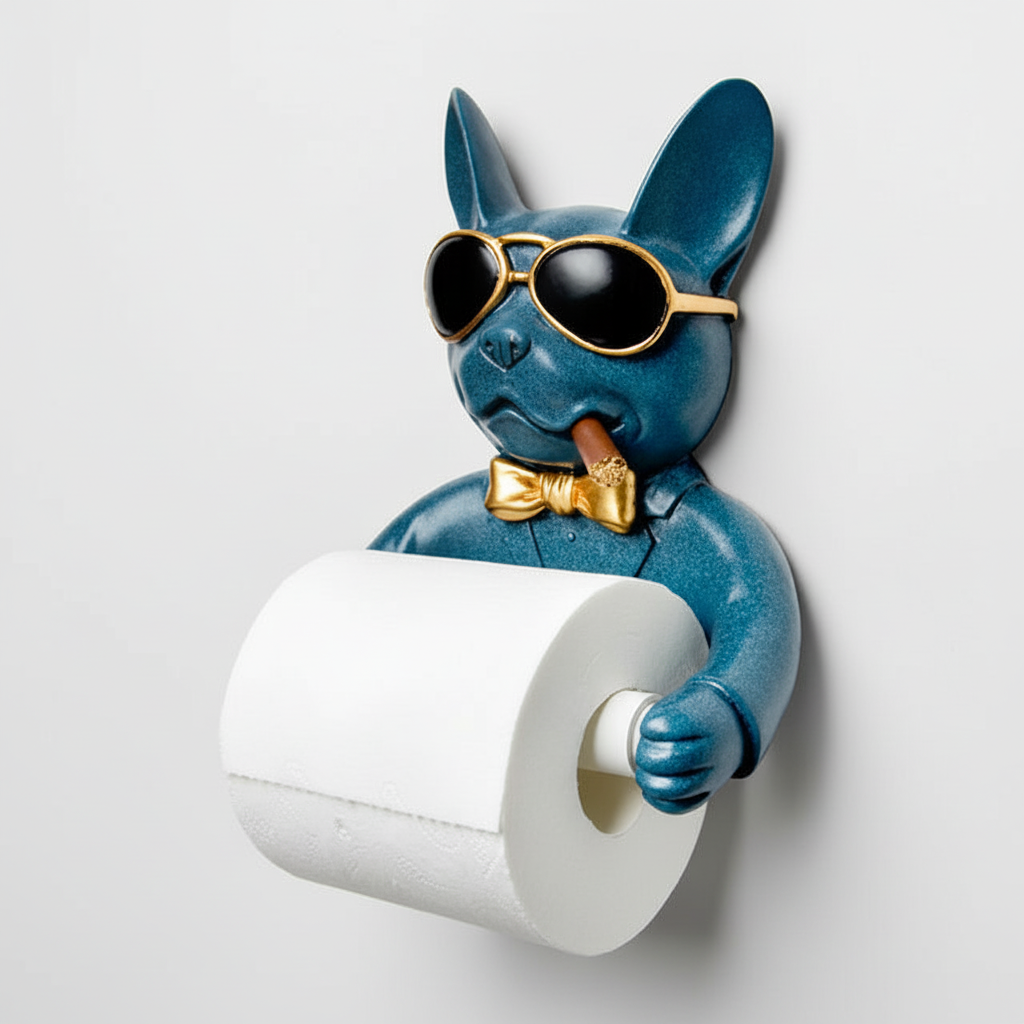 Wandmontierter Toilettenpapierhalter Harz - PawMate