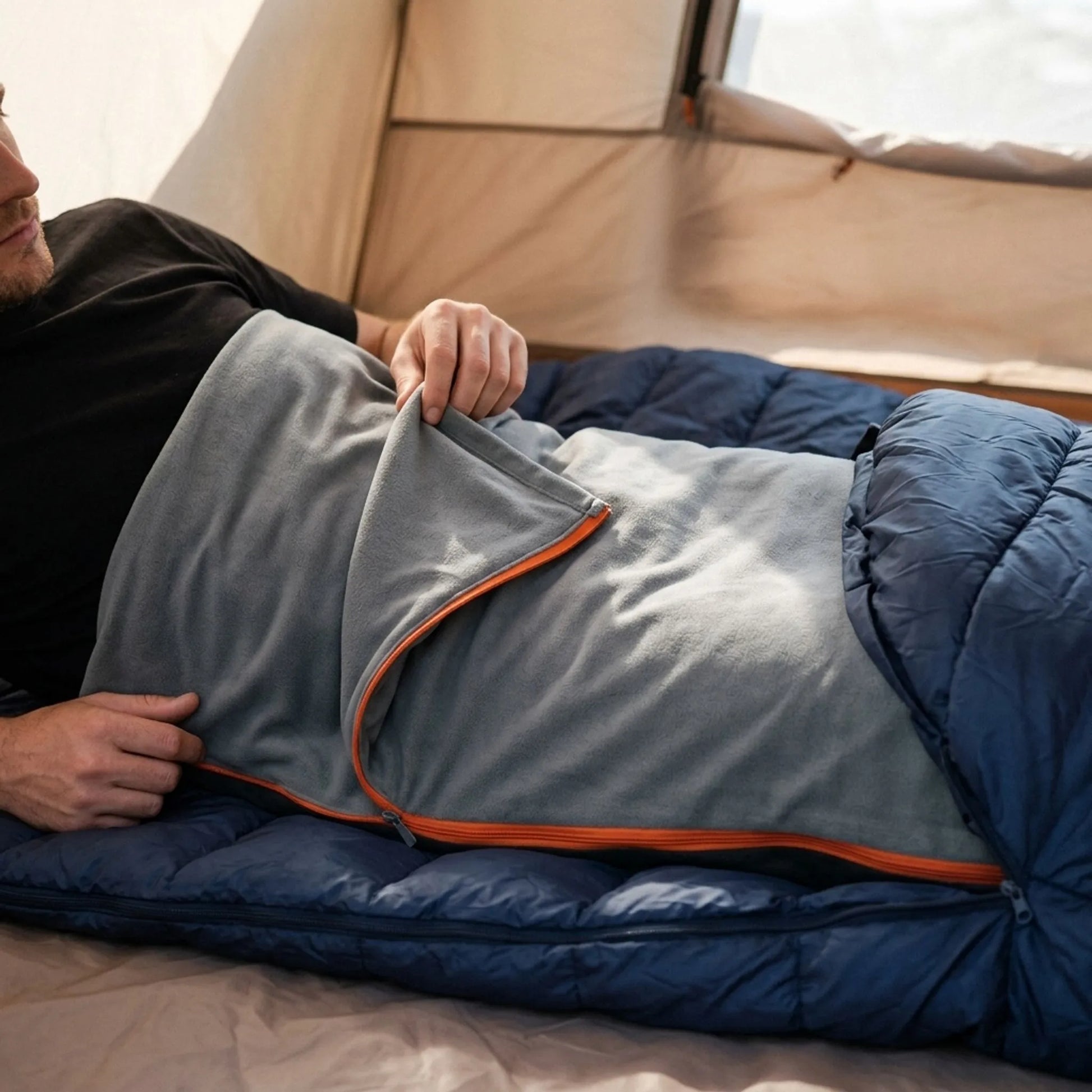 Warm Sleeping Bag Liner - Snugfold
