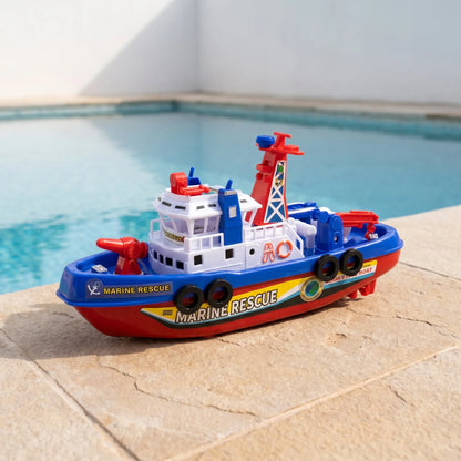 Water Spraying Fire Boat - Splashtug