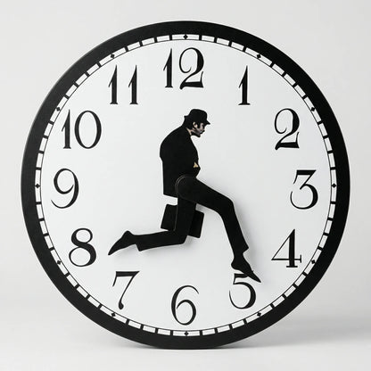 Whimsical Wall Clock Design - TickleStride
