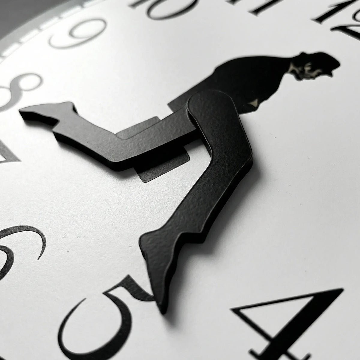 Whimsical Wall Clock Design - TickleStride