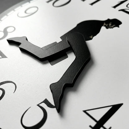 Whimsical Wall Clock Design - TickleStride