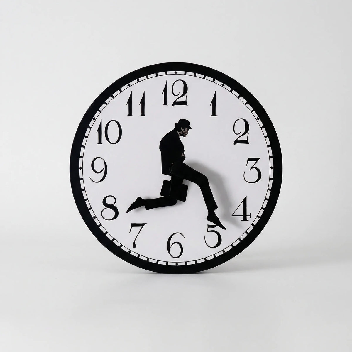 Whimsical Wall Clock Design - TickleStride