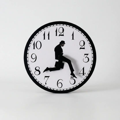 Whimsical Wall Clock Design - TickleStride