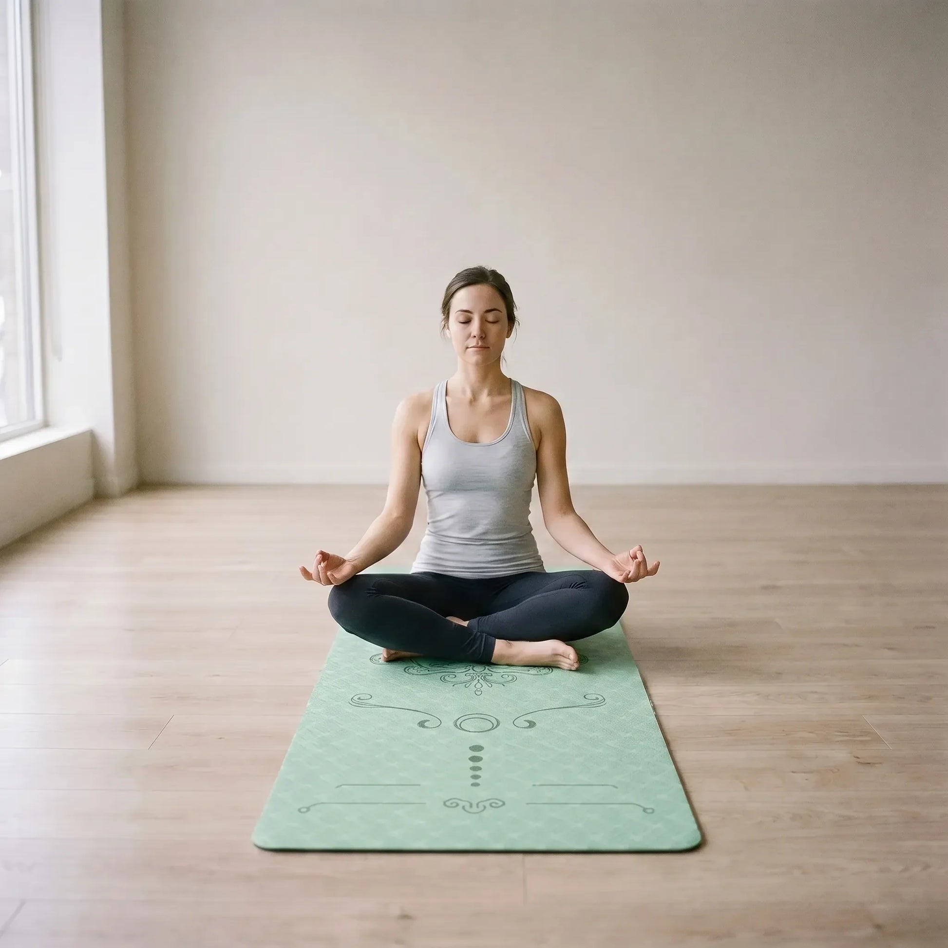 Wide Exercise Mat -  Marcia