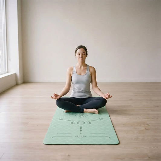 Wide Exercise Mat -  Marcia