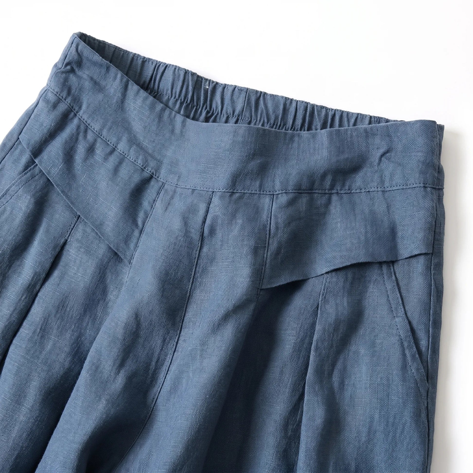 Wide Leg Summer Trousers -  Freda