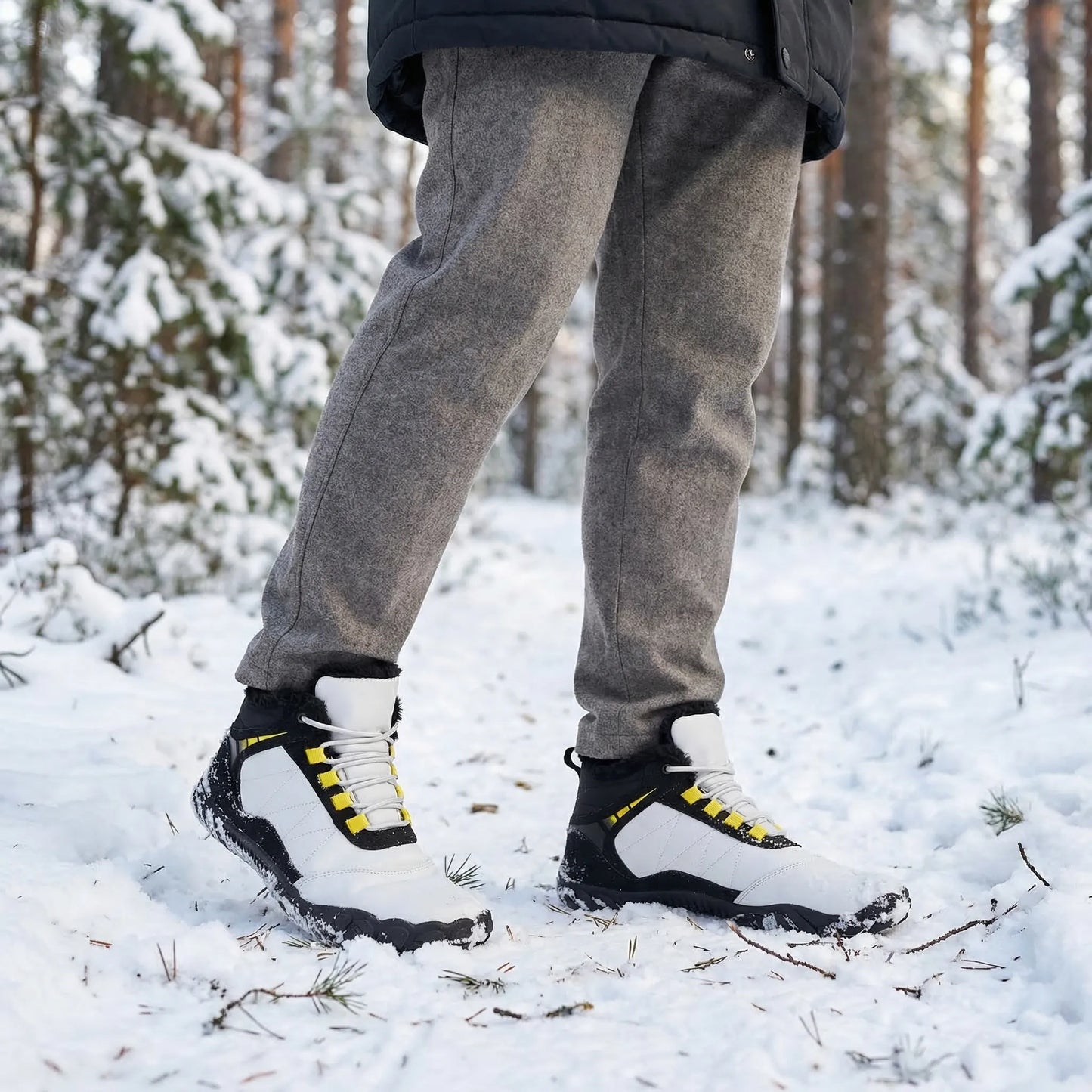 Wide Toe Box Barefoot Winter Boot -  Snowtrek