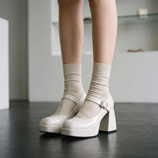 Women's Platform Pumps - Lynda