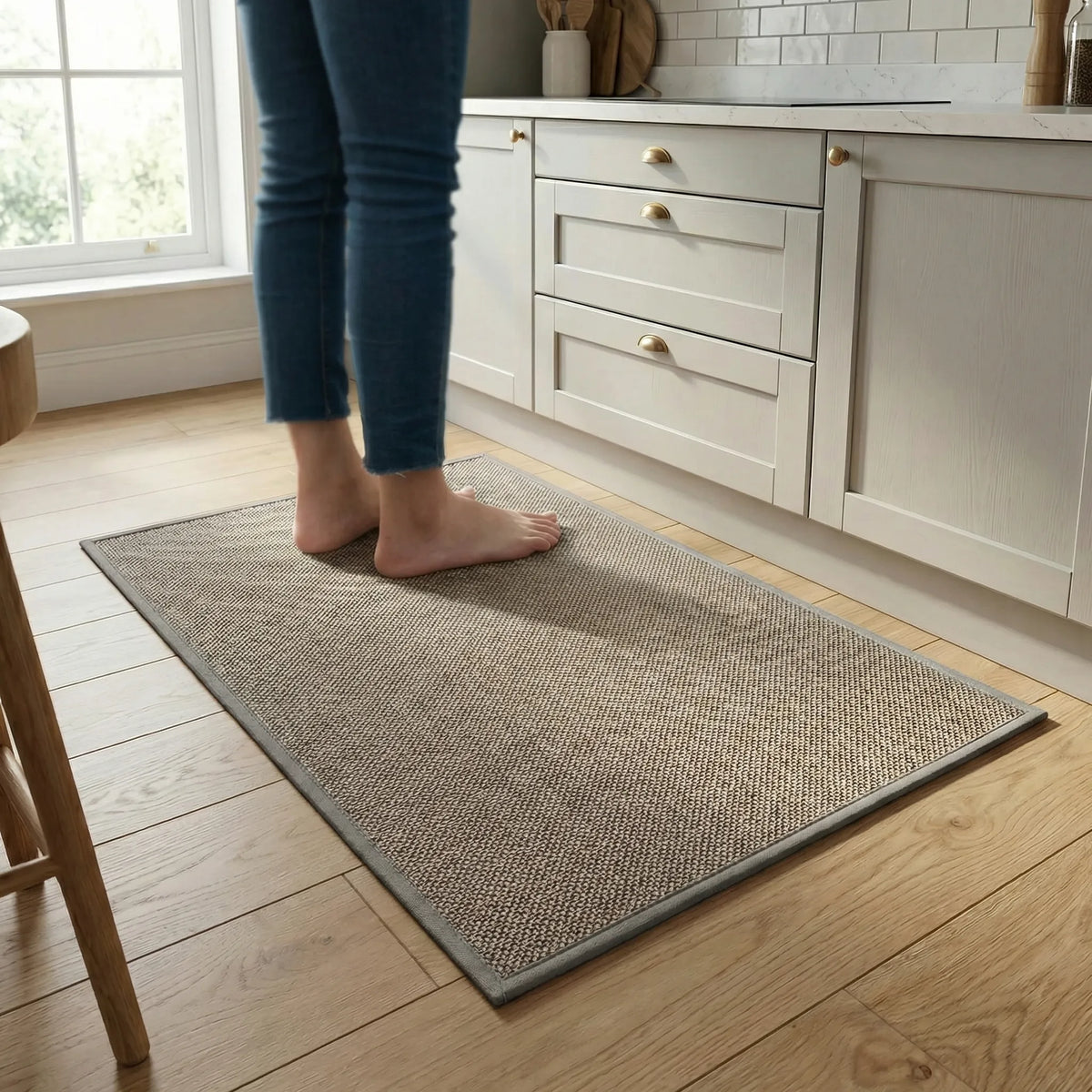 Woven Kitchen Runner Mat - Kitchloom