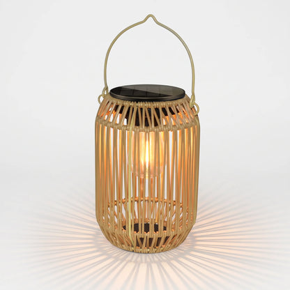 Woven Outdoor Lantern - Nyxora