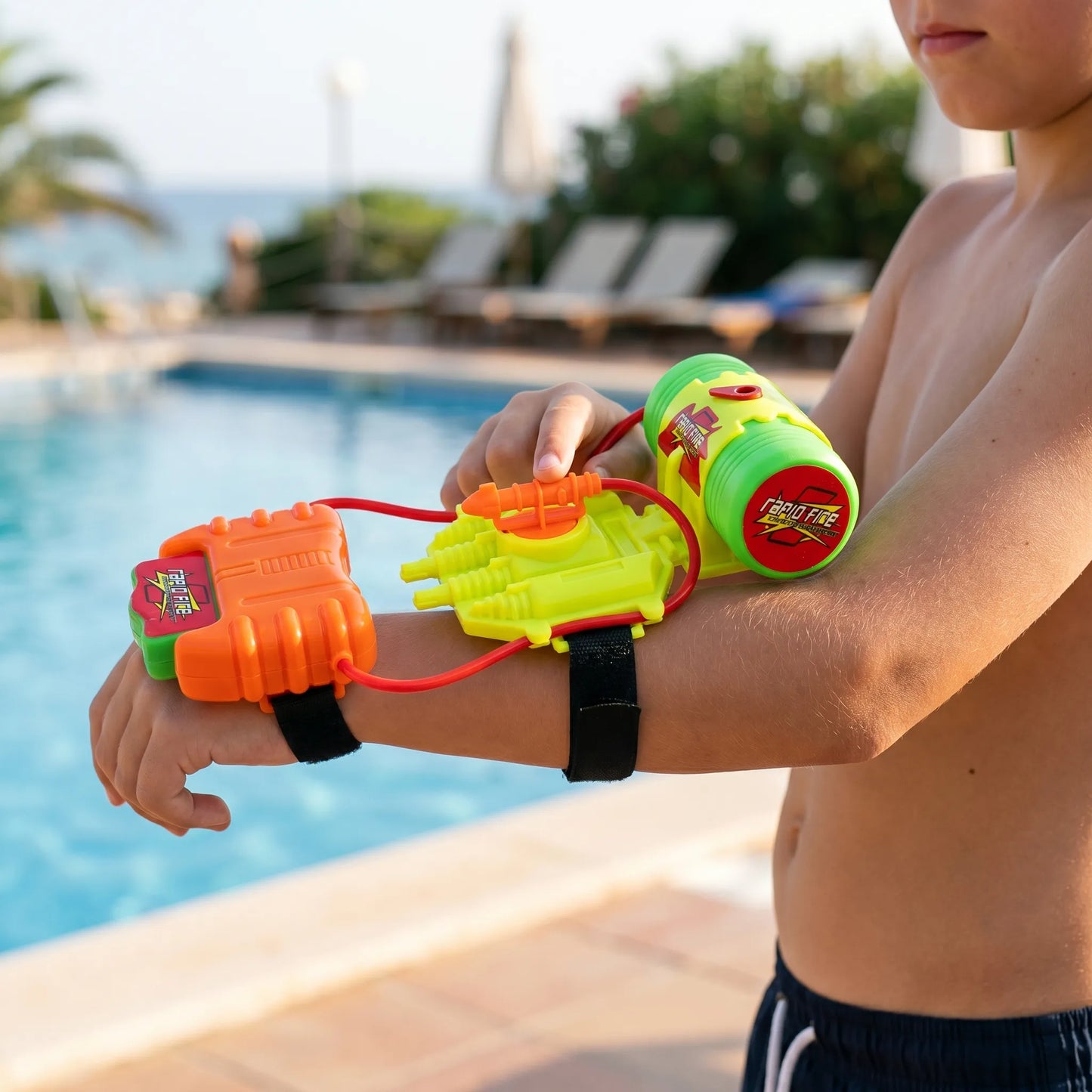 Wrist-Mounted Water Toy - Wristron