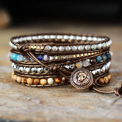 Aardende Healing Wrap Bracelet - Terran Harmony-Nora Luxe