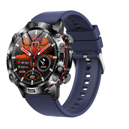 Advanced Health and Sports Smartwatch - VitalTrack-Black-Nora Luxe