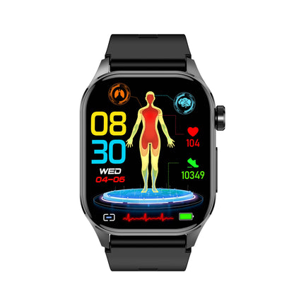 Advanced Health & Fitness Smartwatch - VitaSense-Brown-Nora Luxe
