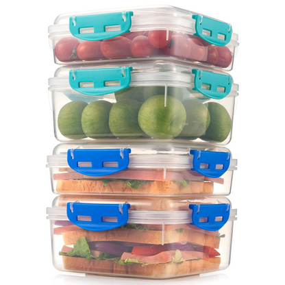 Air-tight Lunch Tubs (4-Pack) - LunchVault-Nora Luxe