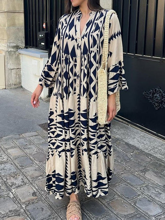 Airy maxi dress – Emilia-Blue-S-Nora Luxe