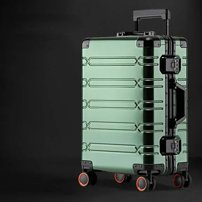 Aluminum-Magnesium Case – Vienna Voyager-Green-S (37 L)-Nora Luxe