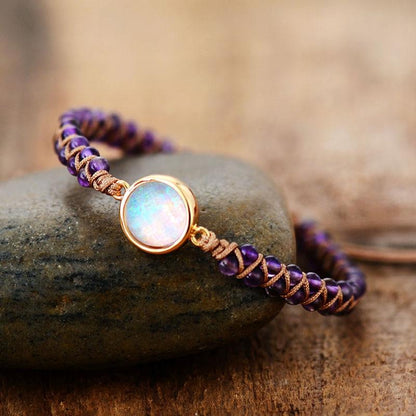 Amethyst Healing Bracelet - Serenya-Nora Luxe