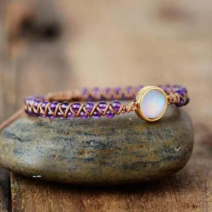 Amethyst Healing Bracelet - Serenya-Nora Luxe