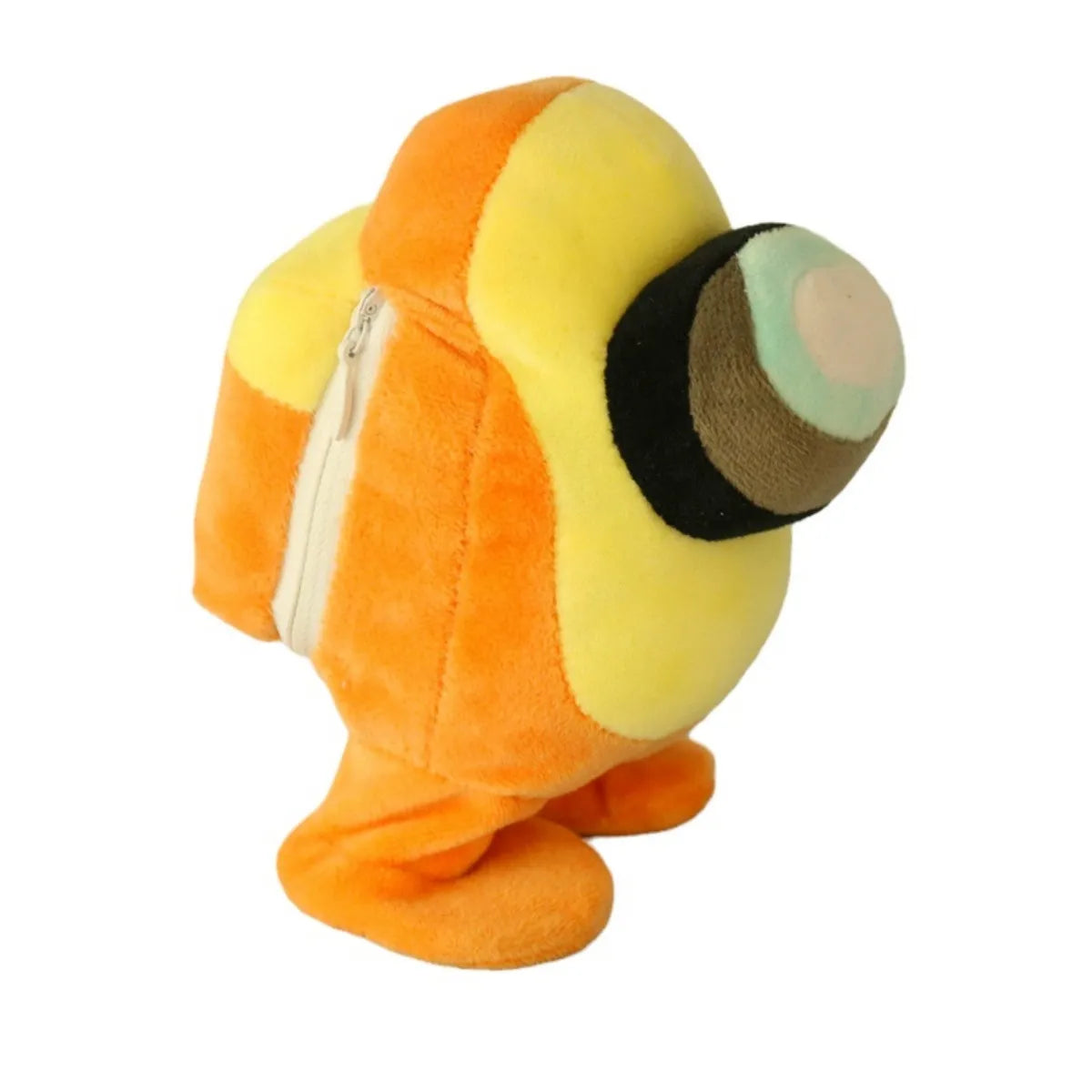 Among Us Interactive Plush - TalkyCrew-Orange-Walking and Talking-Nora Luxe