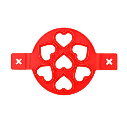 Anti-stick Pancake Pan - FlipMaster-Red-Heart-Nora Luxe