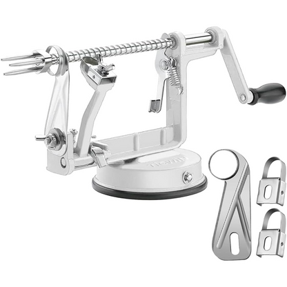 Apple Schiller & Cutter with Suction Cup - CoreSlicer-Wit-Nora Luxe